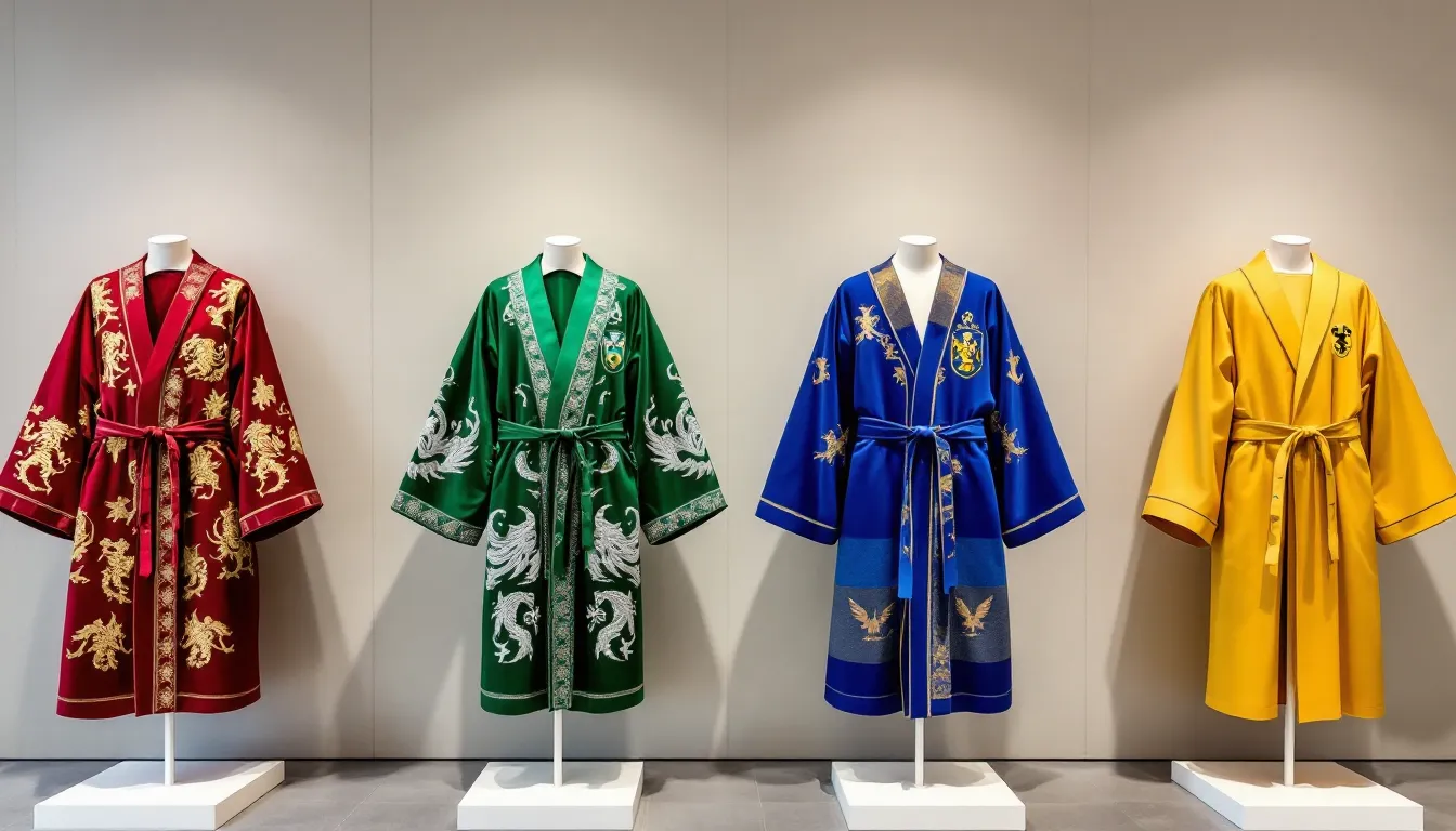 hogwarts legacy house robes