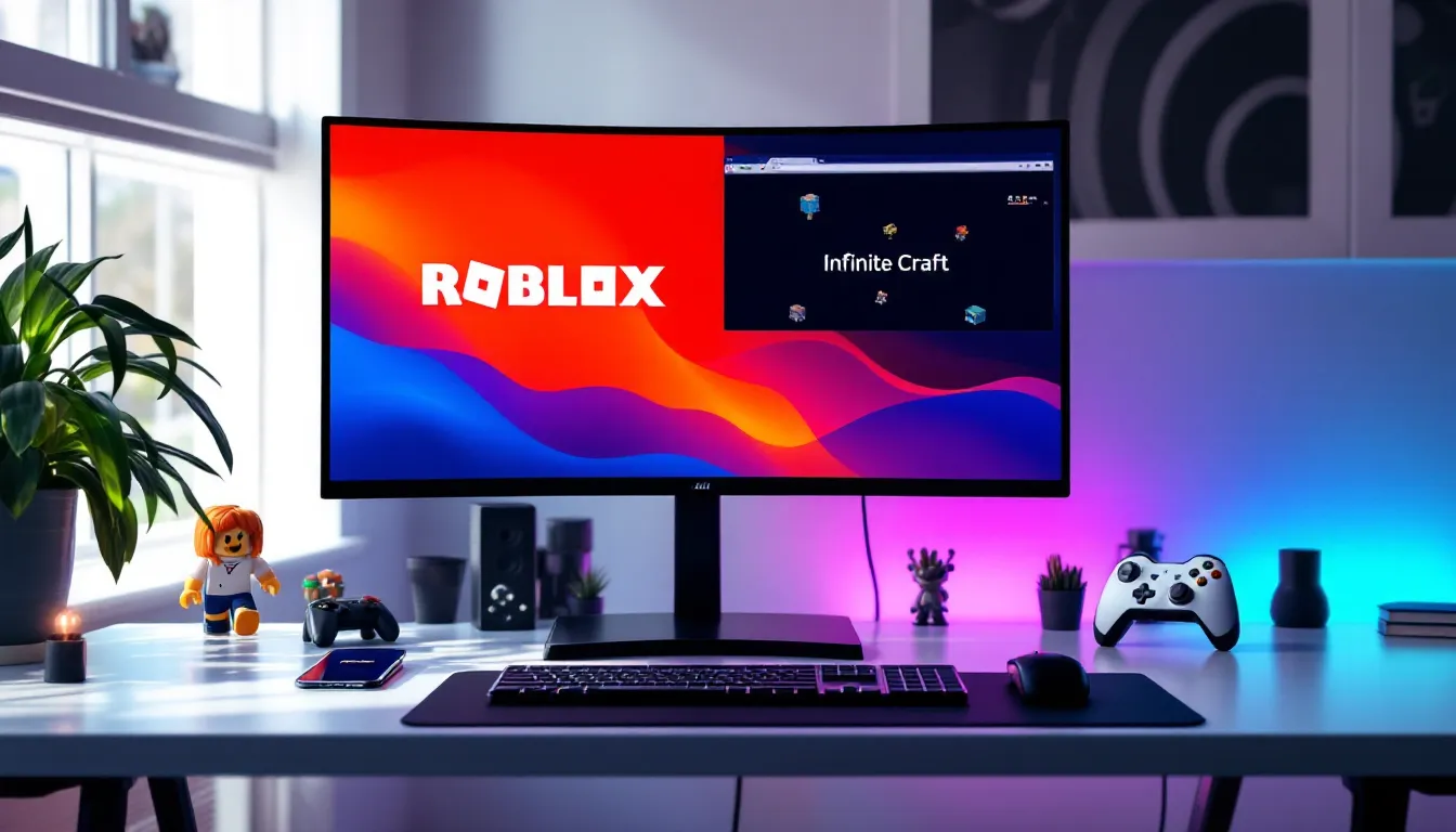 how to get roblox in infinite craft