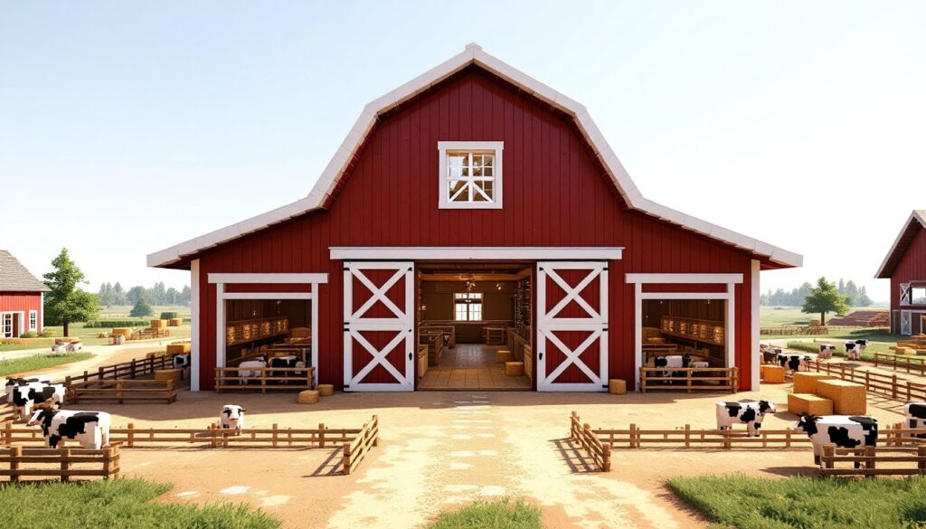 barn on minecraft