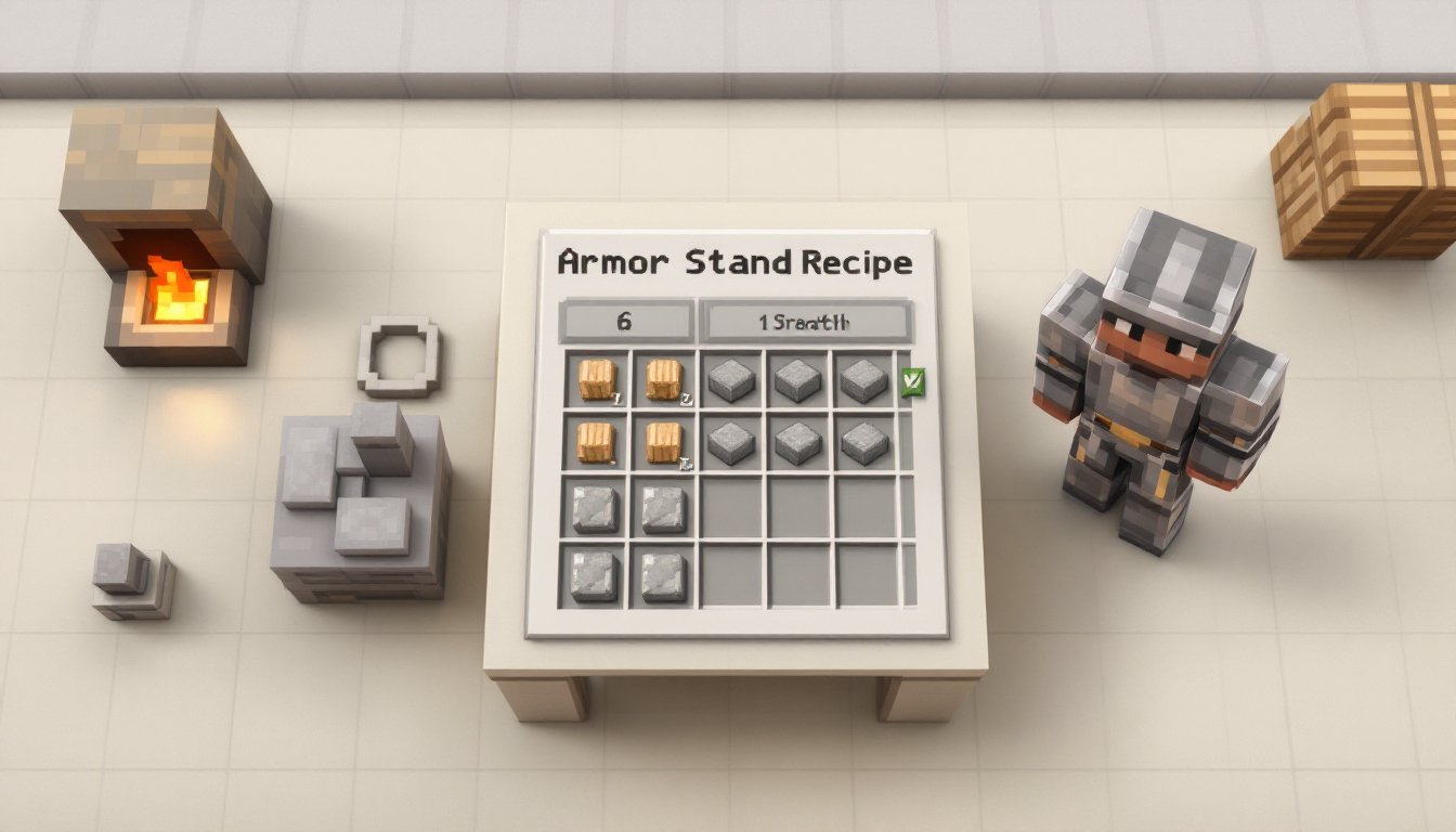 armor stand recipe