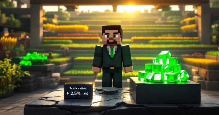 emeralds in minecraft