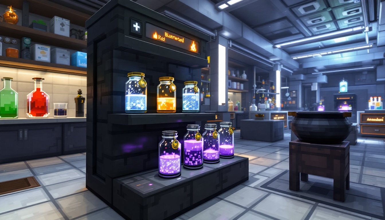 minecraft potion recipe