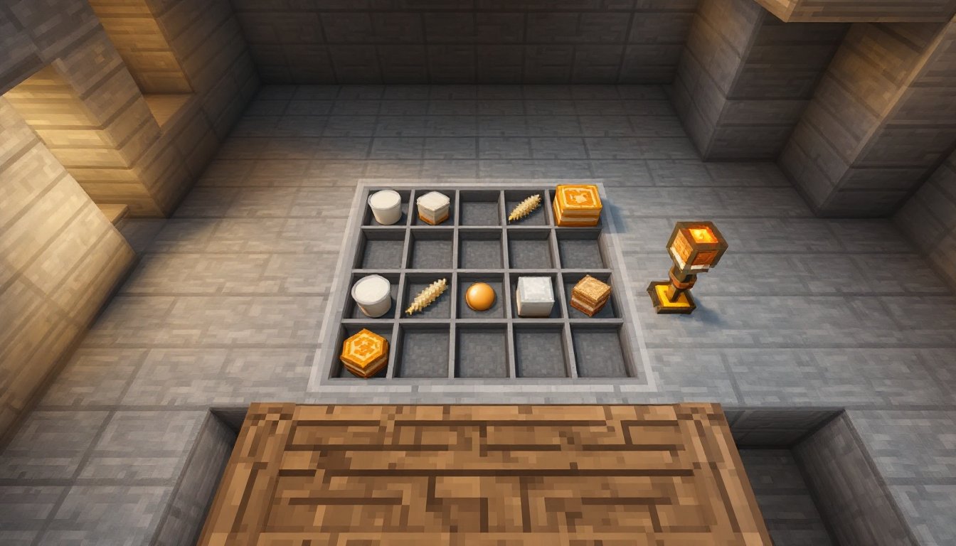 cake minecraft recipe